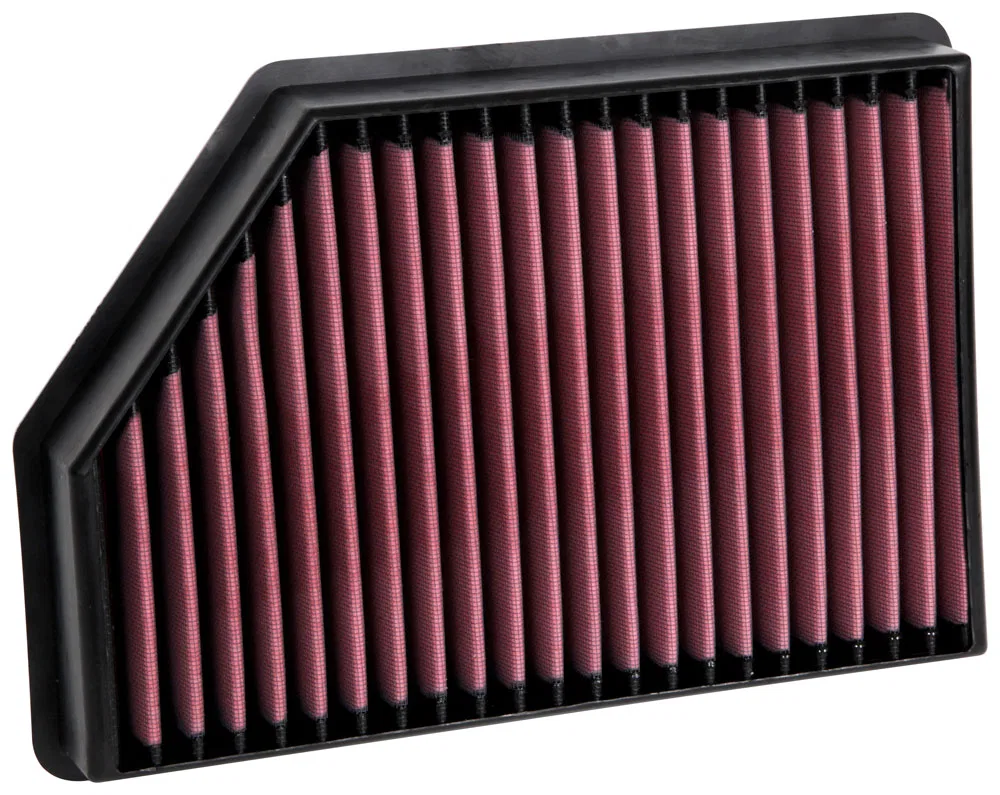 33-5098 – K&N FILTER Air Filter, Washable Red Cotton Gauze Panel